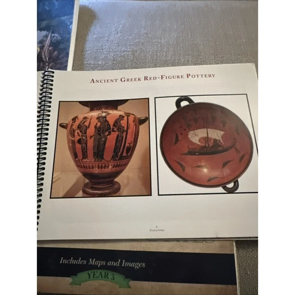 The Good And The Beautiful History Year 2 3 Set with maps book